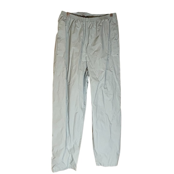 Columbia Pants - Columbia Women’s Waterproof Rain Pants Size Large‎ Light Blue PVC Nylon Shell